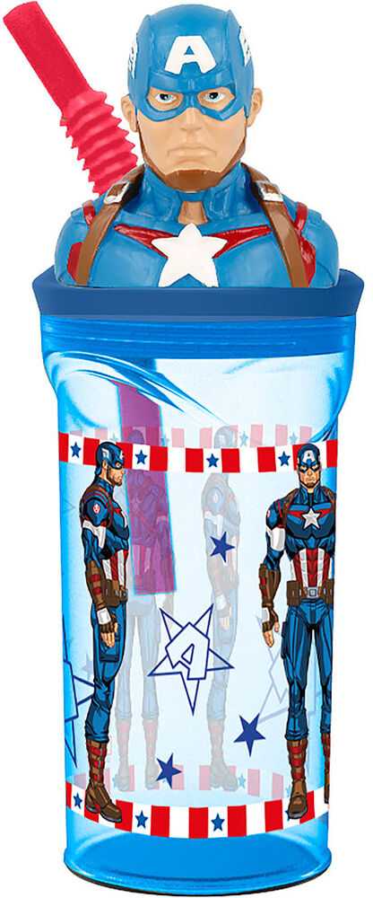 STOR Butelis The Avengers Invencible Force Captain America 360 ml