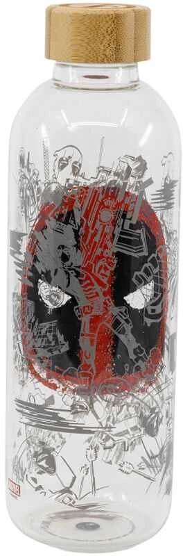 STOR Marvel Deadpool glass bottle 1030ml