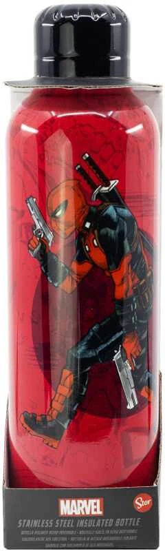 STOR Marvel Deadpool stainless steel bottle 515ml