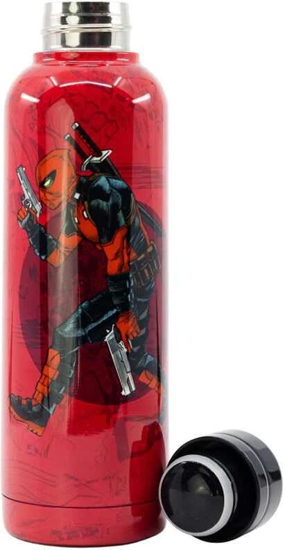 STOR Marvel Deadpool stainless steel bottle 515ml
