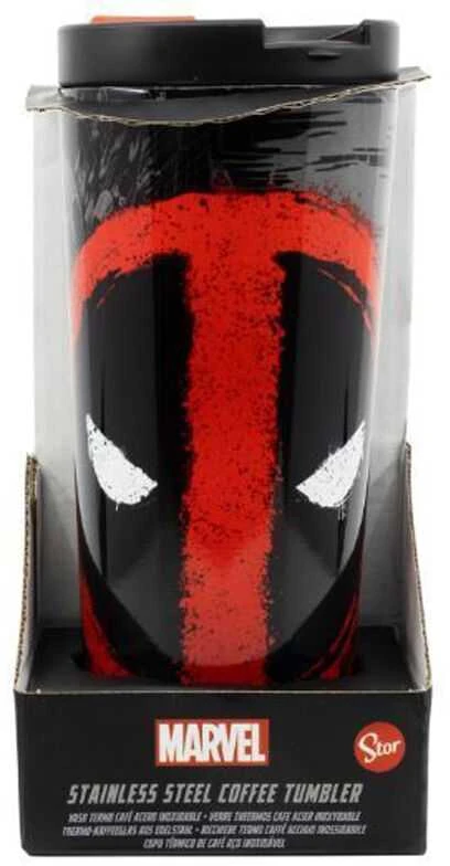 STOR Marvel Deadpool stainless steel tumbler 425ml