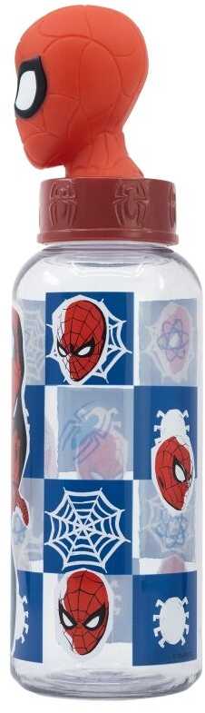 STOR Marvel Spiderman Arachnid Grid 3D figurine bottle 560ml