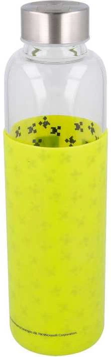 STOR Minecraft silicone cover glass bottle 585ml