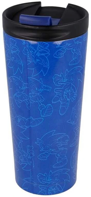 STOR Sonic The Hedgehog stainless steel coffee tumbler 425ml