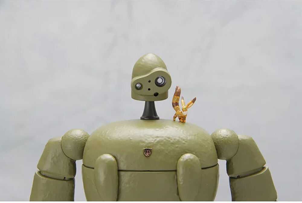 Studio Ghibli Castle in the Sky Robot Soldier Gardener version modelis kit