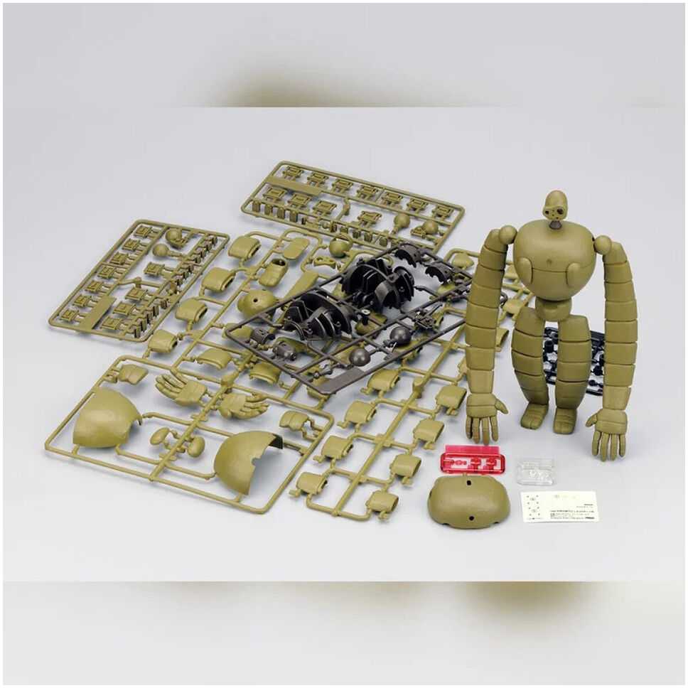 Studio Ghibli Castle in the Sky Robot Soldier Gardener version modelis kit