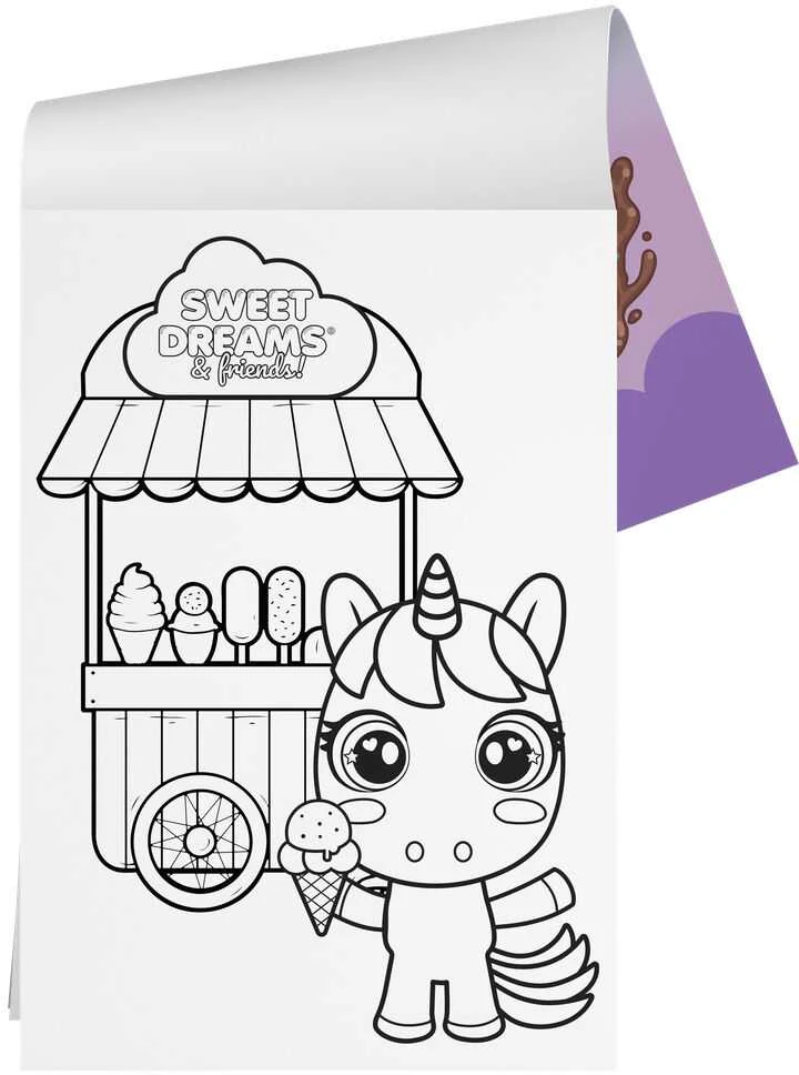 Sweet Dreams & Friends Activity case with stickers