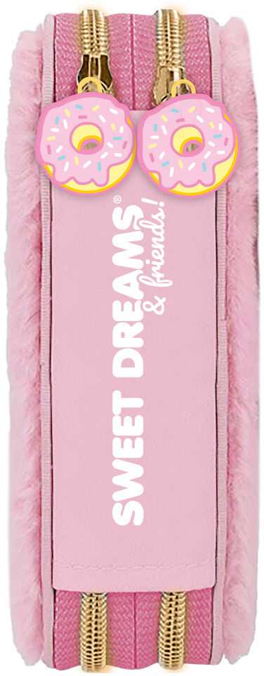 Sweet Dreams Penalas KIDS Penalas Pluszowy Dwukomorowy Szkolny Do Szkoły Vienaragis Wyposażenie 33el / Kl11689