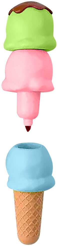 KIDS Rinkinys Kreatywny Notes Donut 4 Markery Naklejki Dla Dzieci 4+ Sweet Dreams / Kl11700 (SB12227)