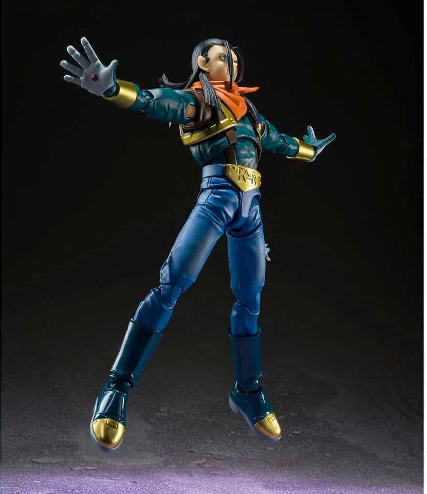 Tamashii Nations Dragon Ball GT Super Android 17 SH Figuarts figure 20cm