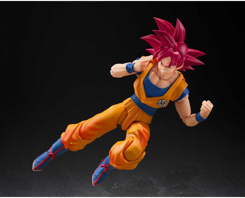 Tamashii Nations Dragon Ball Super - Super Saiyan God Son Goku God Aura S.H.Figuarts figure 14,5cm
