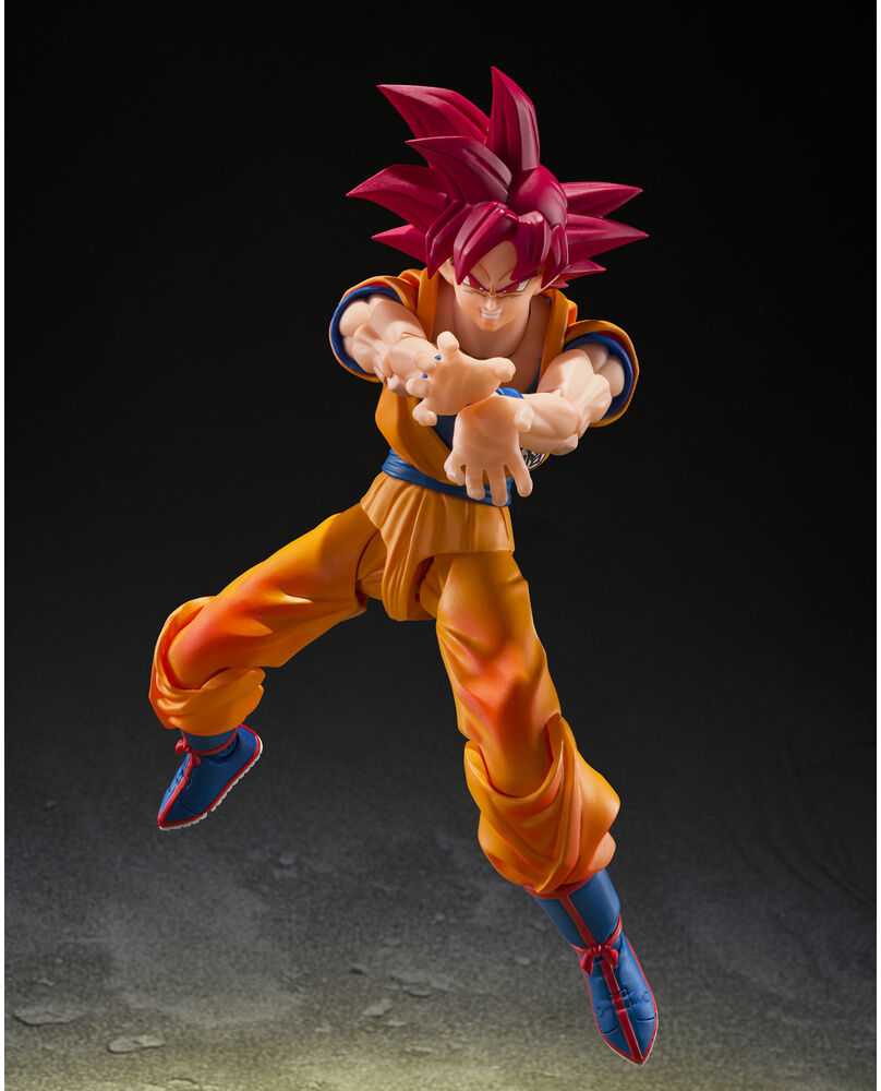 Tamashii Nations Dragon Ball Super - Super Saiyan God Son Goku God Aura S.H.Figuarts figure 14,5cm