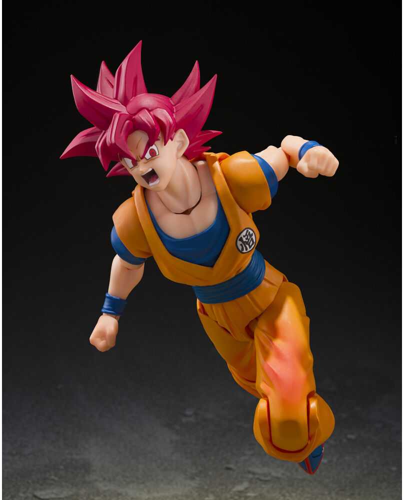 Tamashii Nations Dragon Ball Super - Super Saiyan God Son Goku God Aura S.H.Figuarts figure 14,5cm