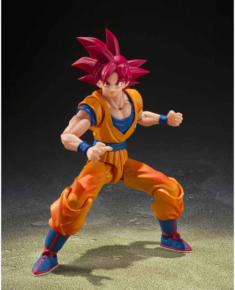 Tamashii Nations Dragon Ball Super - Super Saiyan God Son Goku God Aura S.H.Figuarts figure 14,5cm