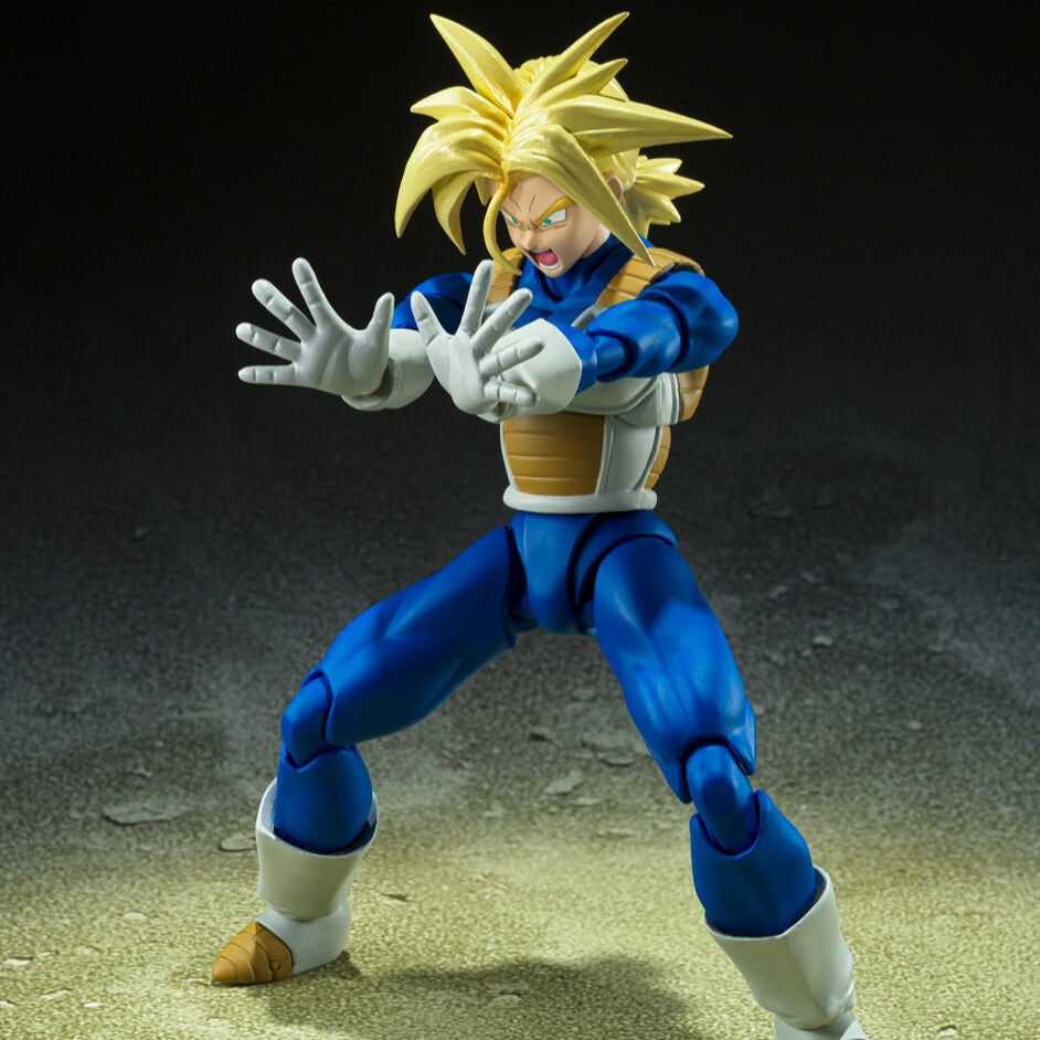 Tamashii Nations Dragon Ball Z Super Saiyan Trunks Infinite Latent Super Power S.H. Figuarts figure 14cm