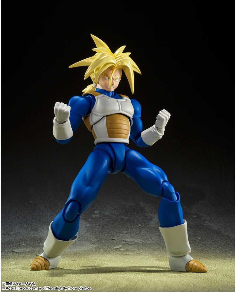 Tamashii Nations Dragon Ball Z Super Saiyan Trunks Infinite Latent Super Power S.H. Figuarts figure 14cm
