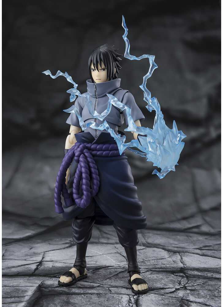Tamashii Nations Naruto Shippuden Sasuke Uchiha Solitary Shinobi S.H.Figuarts figure 14,5cm