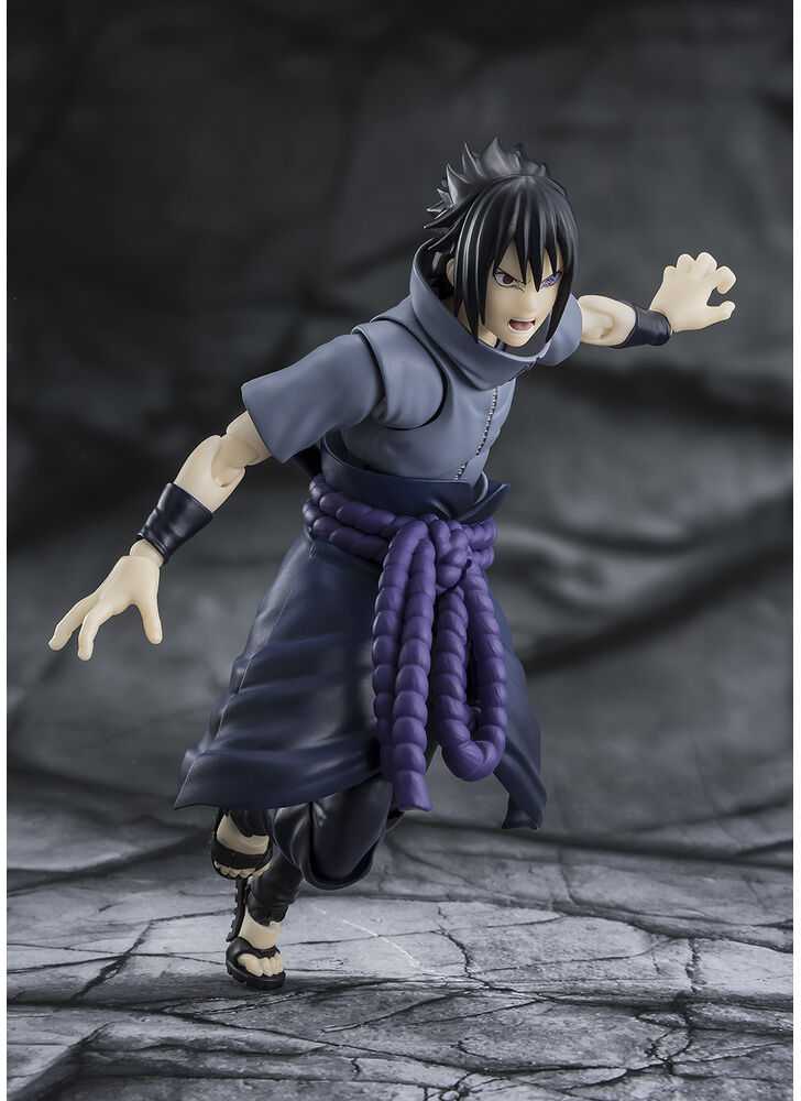 Tamashii Nations Naruto Shippuden Sasuke Uchiha Solitary Shinobi S.H.Figuarts figure 14,5cm