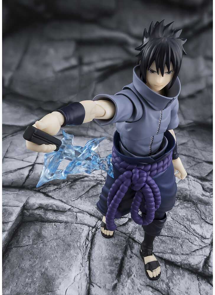 Tamashii Nations Naruto Shippuden Sasuke Uchiha Solitary Shinobi S.H.Figuarts figure 14,5cm