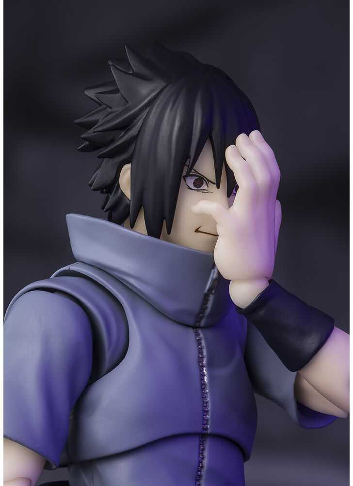 Tamashii Nations Naruto Shippuden Sasuke Uchiha Solitary Shinobi S.H.Figuarts figure 14,5cm