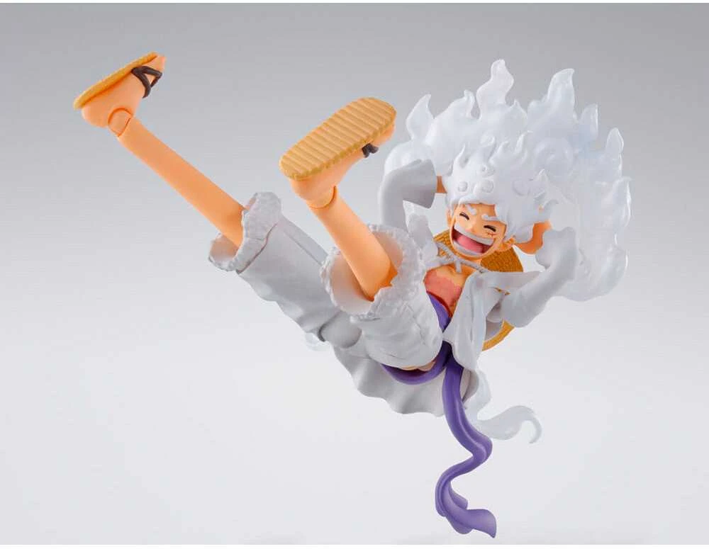 Tamashii Nations One Piece Gear 5 Monkey D Luffy S.H. figuarts figure 15,5cm
