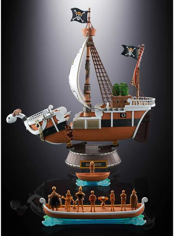 Tamashii Nations One Piece Going Merry 25th Memorial Chogokin replica 28cm