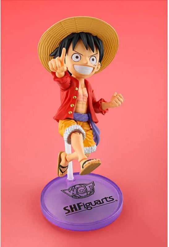 Tamashii Nations One Piece Monkey D. Luffy World Collectable S.H Figuarts figure 7,5cm