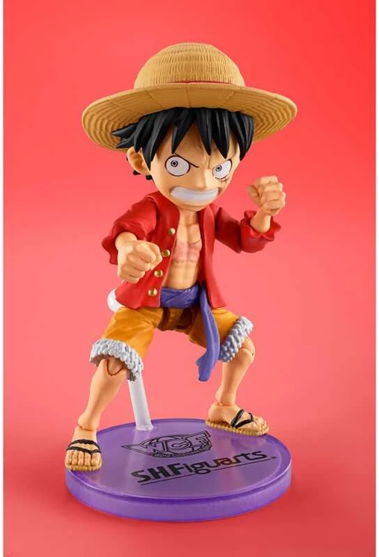 Tamashii Nations One Piece Monkey D. Luffy World Collectable S.H Figuarts figure 7,5cm