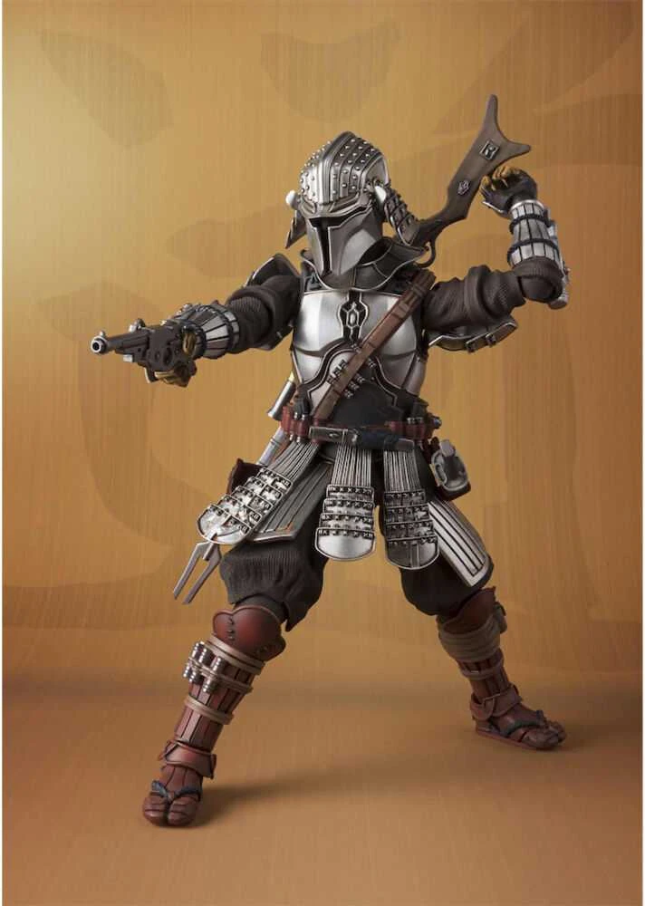 Tamashii Nations Star Wars Ronin Mandalorian Beskar Armor & Grogu figure 18cm