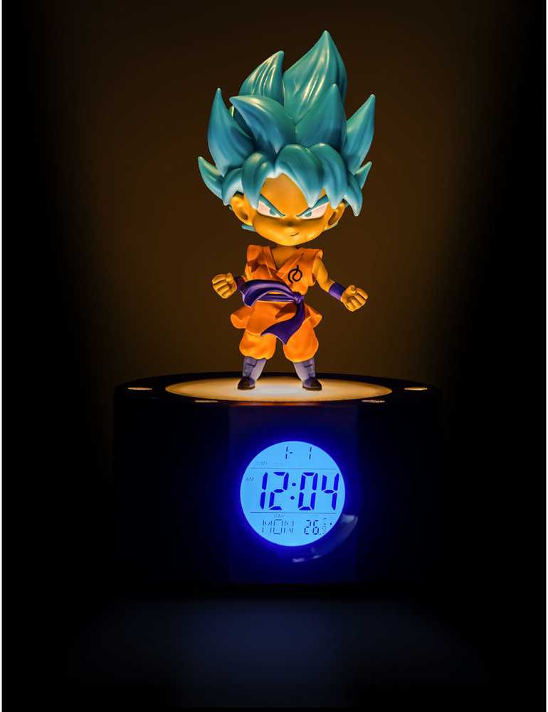 Šviesos žadintuvas – TEKNOFUN – Dragon Ball Super Goku – Signalizacija ir temperatūra – LED