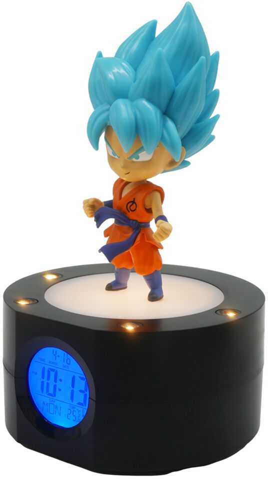 Šviesos žadintuvas – TEKNOFUN – Dragon Ball Super Goku – Signalizacija ir temperatūra – LED