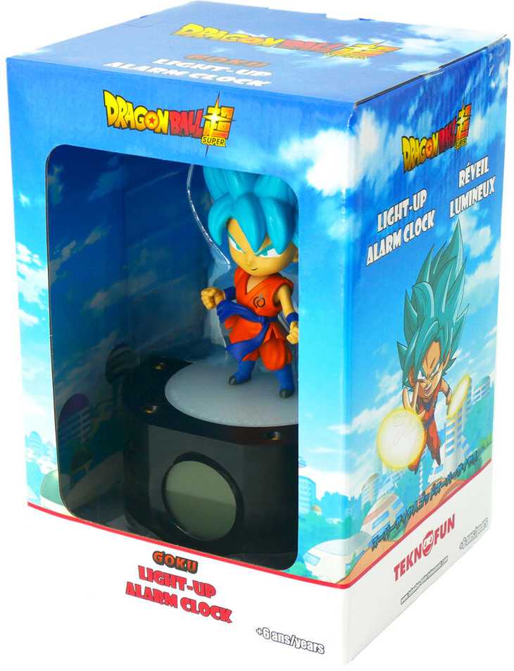 Šviesos žadintuvas – TEKNOFUN – Dragon Ball Super Goku – Signalizacija ir temperatūra – LED