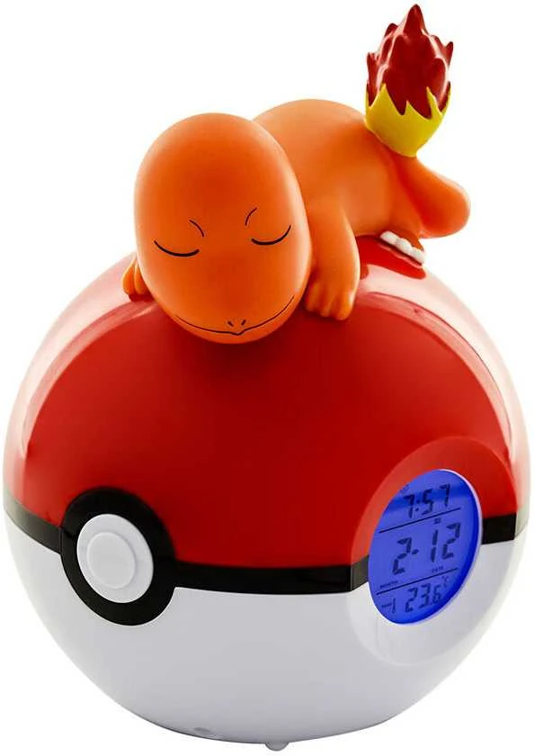 Nemesis Now Pokemon - Charmander šviečiantis žadintuvas