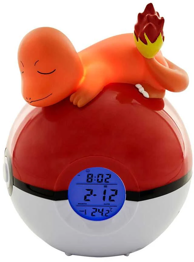 Nemesis Now Pokemon - Charmander šviečiantis žadintuvas