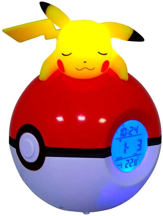 Pokemon - Pikachu šviečiantis žadintuvas su FM signalu (52800POKE9)