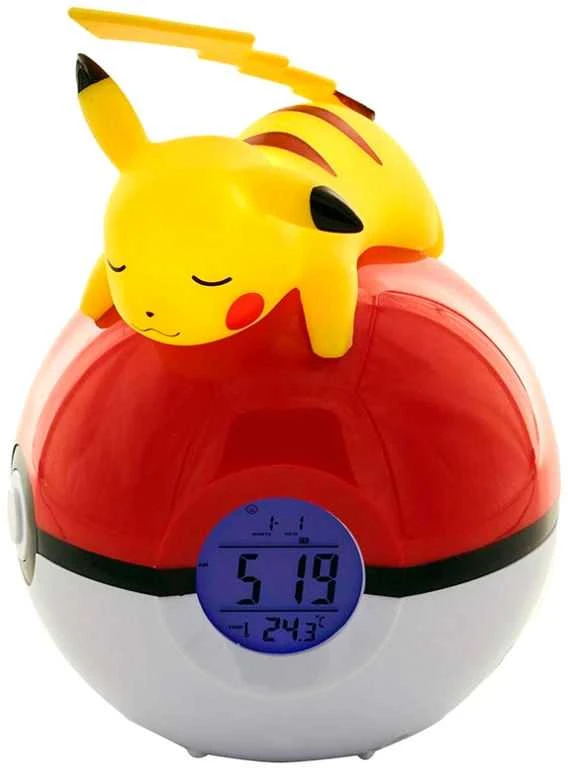 Pokemon - Pikachu šviečiantis žadintuvas su FM signalu (52800POKE9)