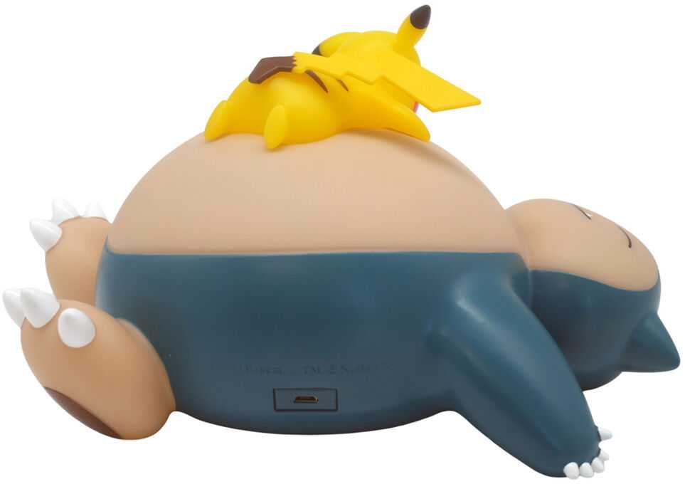 TEKNOFUN Pokemon - Snorlax Pikachu LED lempa