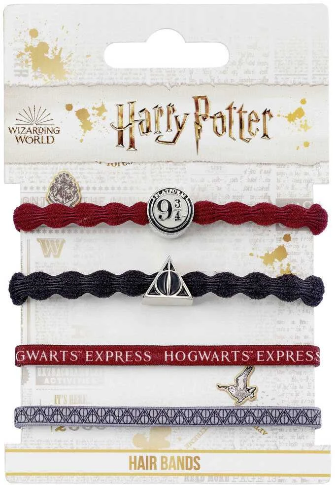 The Carat Shop Harry Potter Haris Poteris Haris Poteris - Plaukų juostų rinkinys 4 vnt.