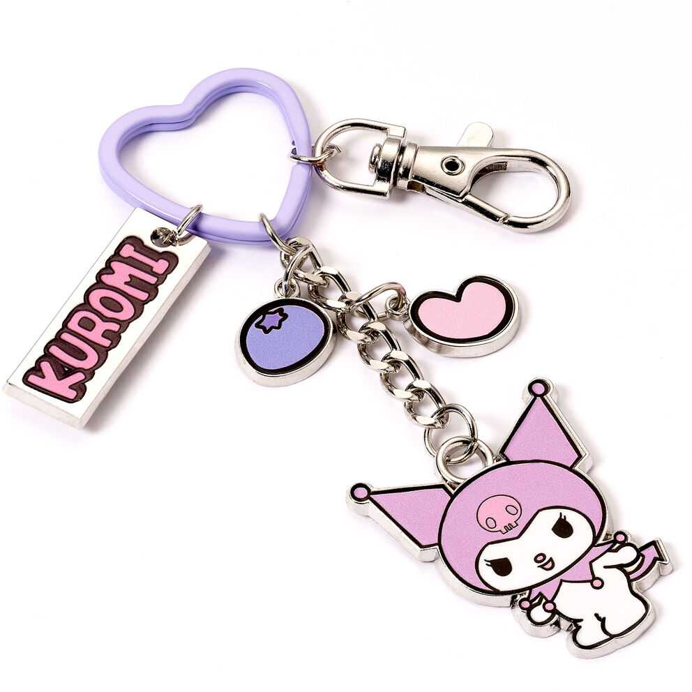 The Carat Shop Hello Kitty Kuromi keychain