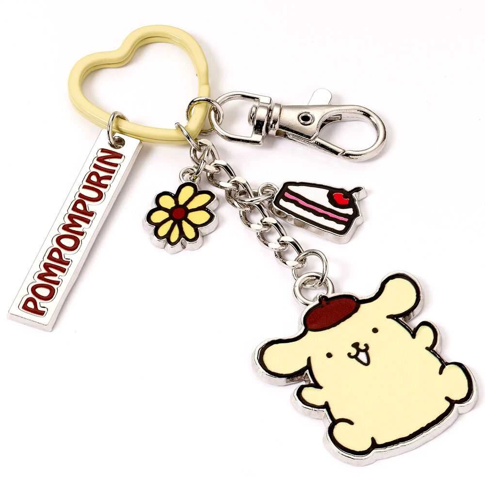 The Carat Shop Hello Kitty Pompompurin keychain