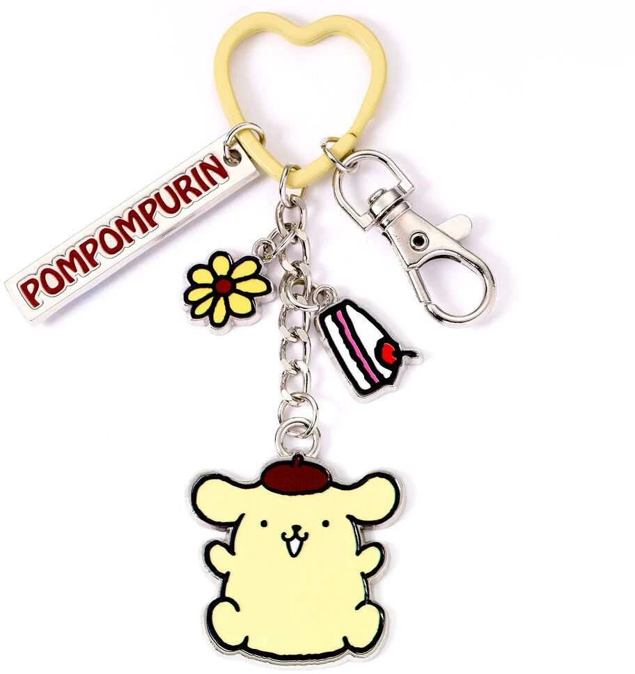 The Carat Shop Hello Kitty Pompompurin keychain
