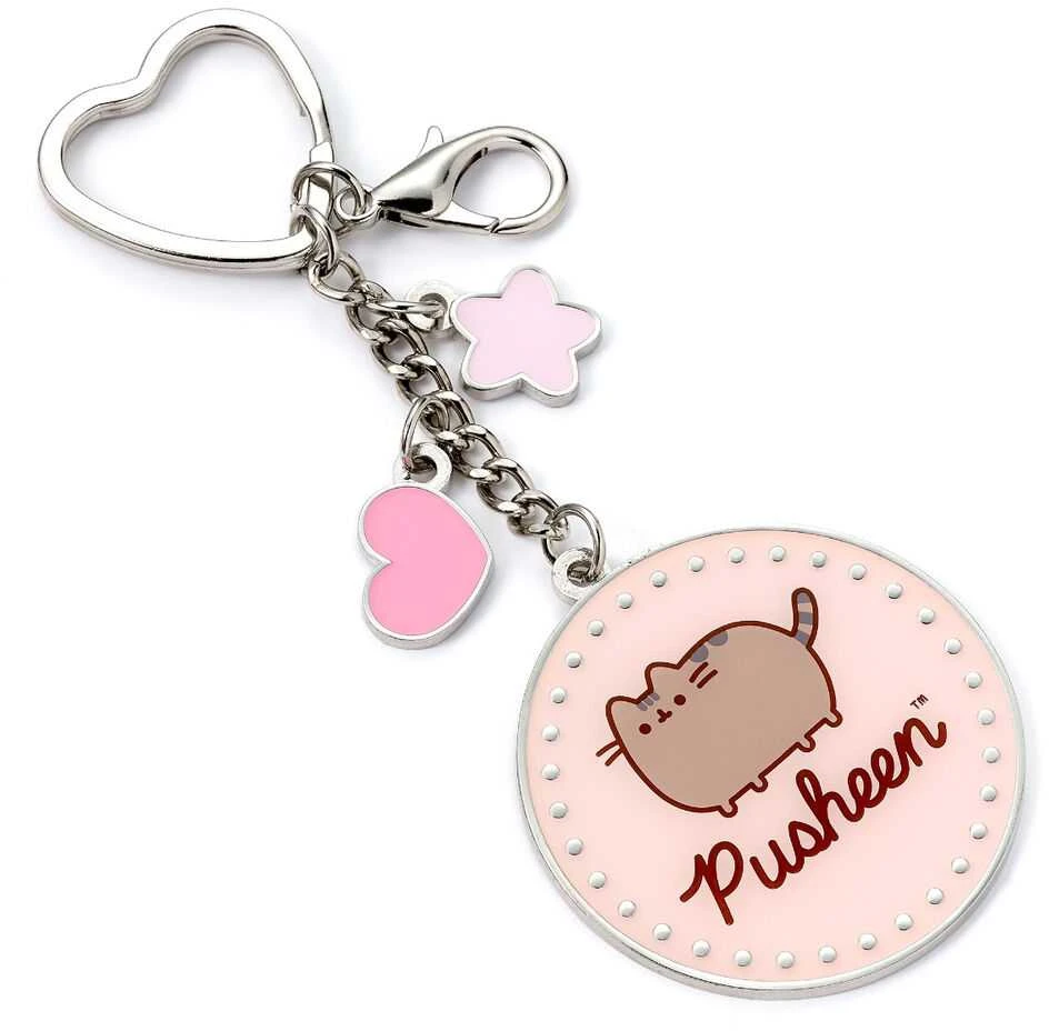 The Carat Shop Pusheen keychain