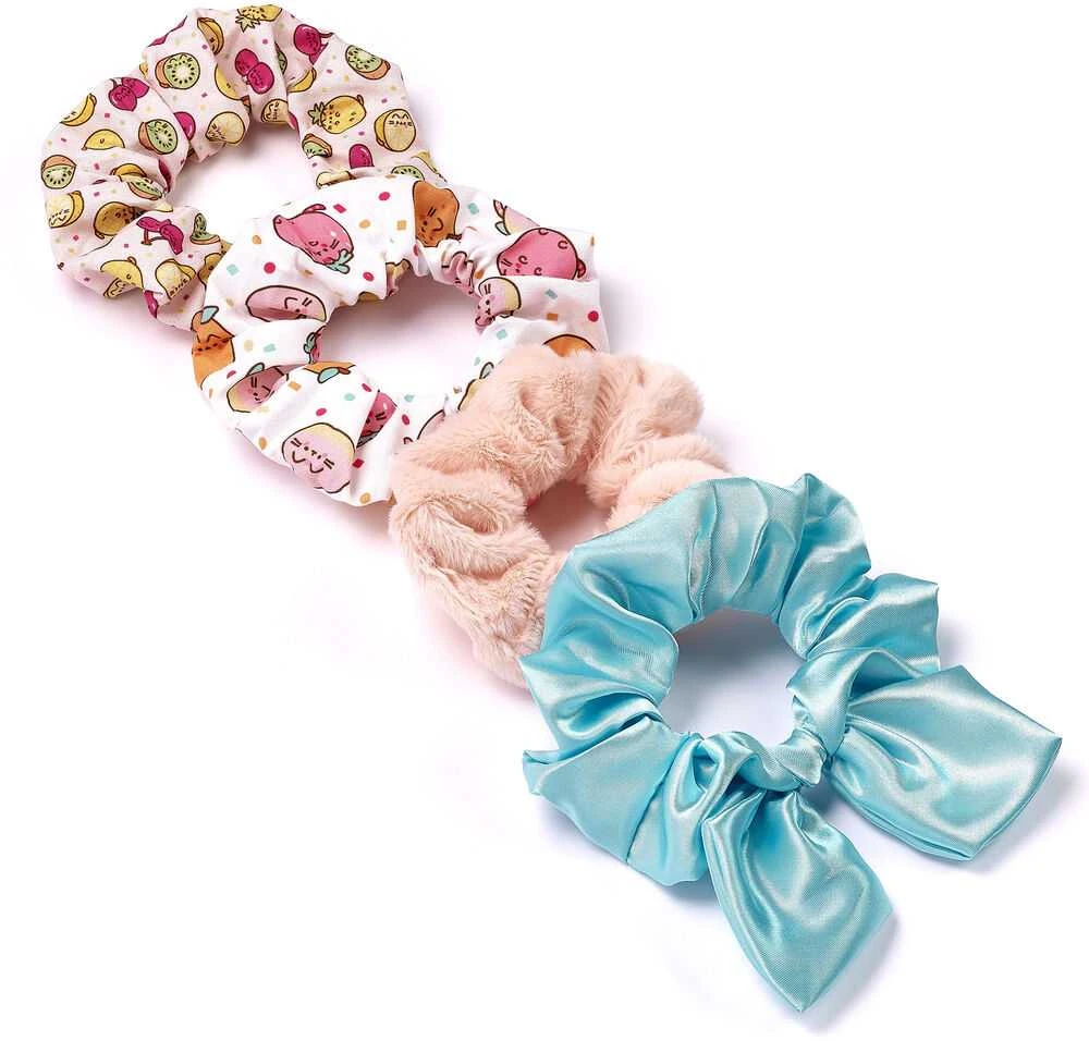 The Carat Shop Pusheen Set 4 hair scrunchies