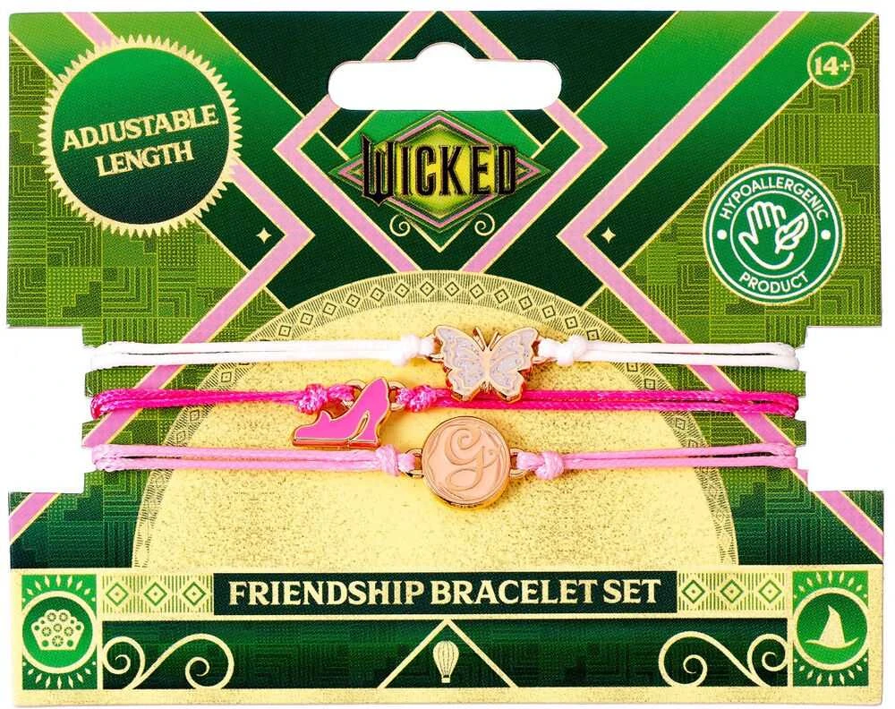 The Carat Shop Wicked Glinda Friendship Set 2 bracelets