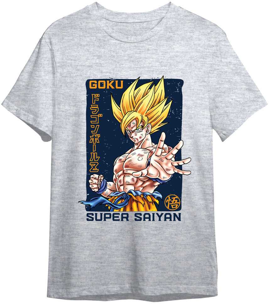 Toei Animation Dragon Ball Goku Super Saiyan adult t-shirt