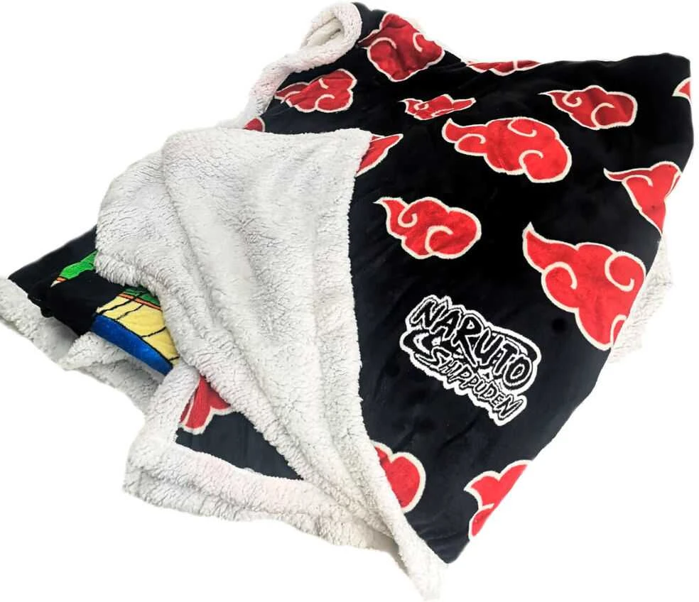 Toei Animation Dragon Ball Z coral sherpa blanket