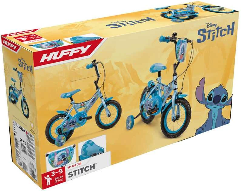 HUFFY Disney Stitch 12" – vaikiškas dviratis