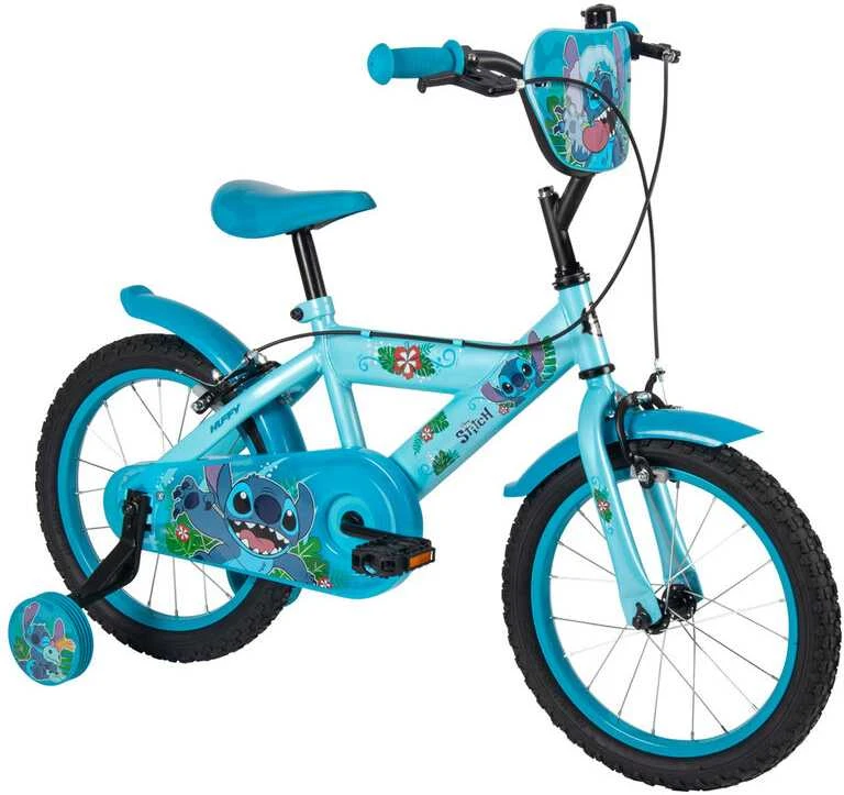 Huffy Stitch 16 colių dviratis su pagalbiniais ratukais