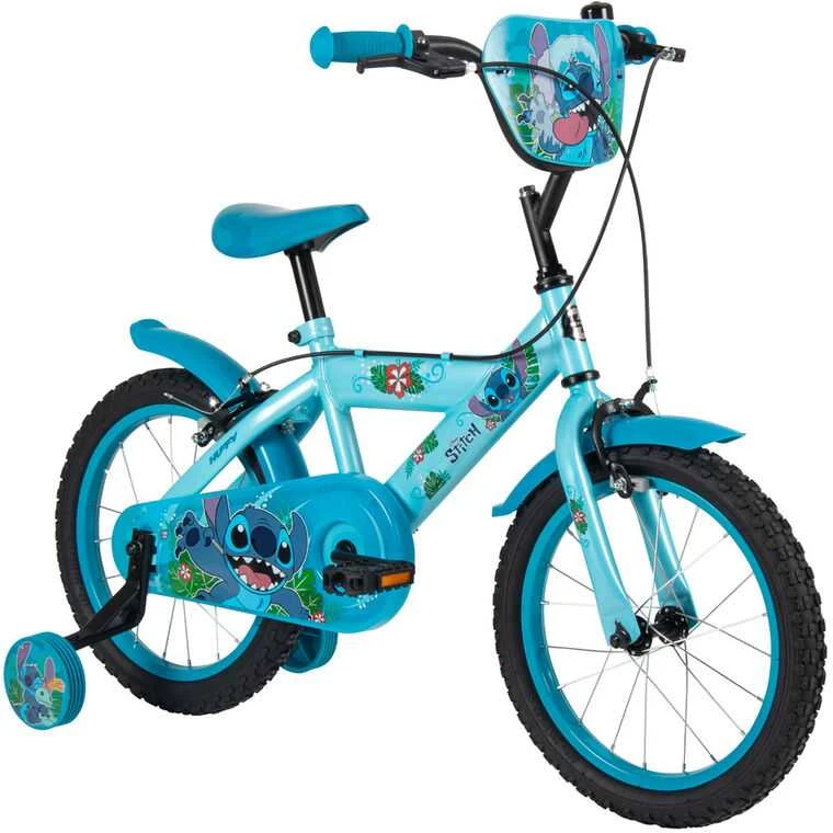 Huffy Stitch 16 colių dviratis su pagalbiniais ratukais