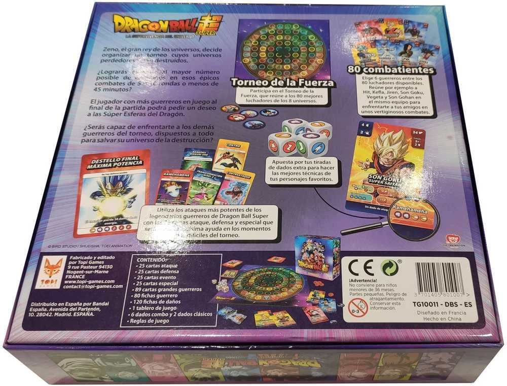 Topi Games Dragon Ball board Spanish game